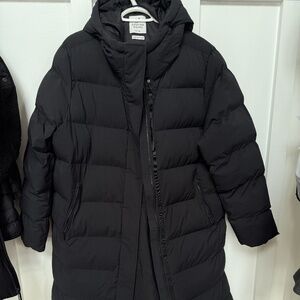 Denver hayes black long puffer XL